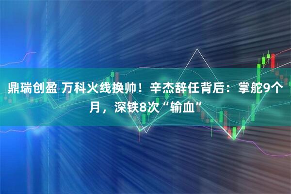 鼎瑞创盈 万科火线换帅！辛杰辞任背后：掌舵9个月，深铁8次“输血”